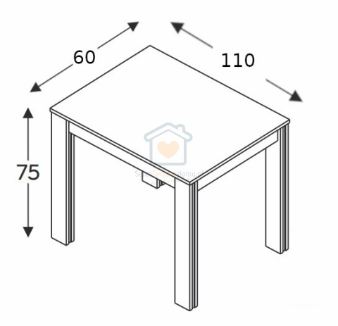 Stół kchenny 60x110
