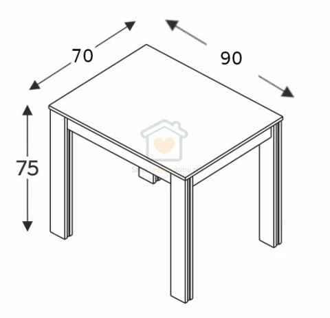 Stół kchenny 70x90