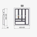Wkład na sztućce do szuflady 50 cm