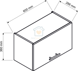 Szafka kuchenna górna okapowa 60 cm SONJA