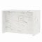 Wyspa kuchenna 120X80 cm Marmur Carrara biały KAM